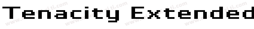 Tenacity Extended字体转换